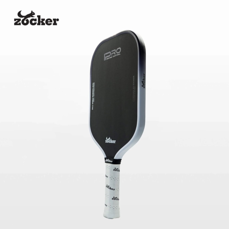 Vợt Pickleball Zocker Happy HP05 Pro - Trắng/Tím