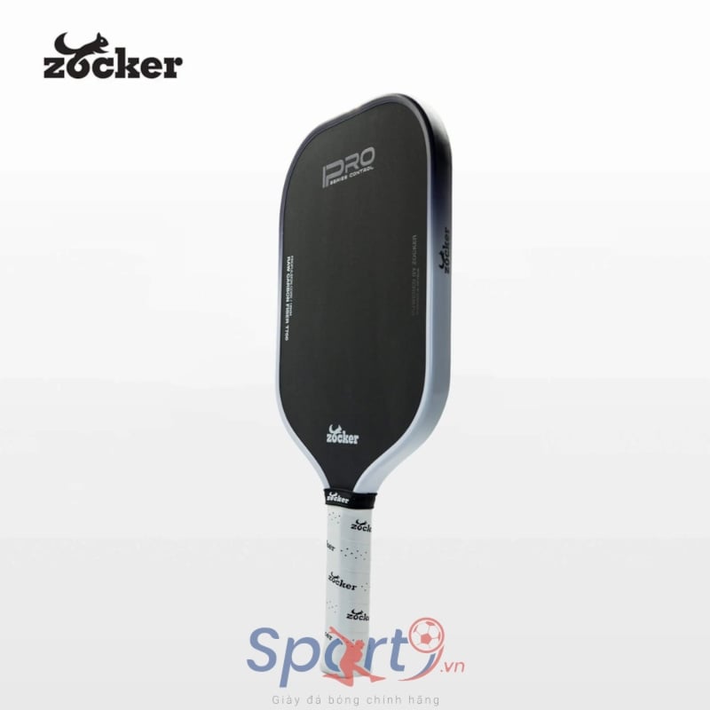 Vợt Pickleball Zocker Happy HP05 Pro - Trắng/Tím