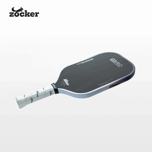 Vợt Pickleball Zocker Happy HP05 Pro - Trắng/Tím