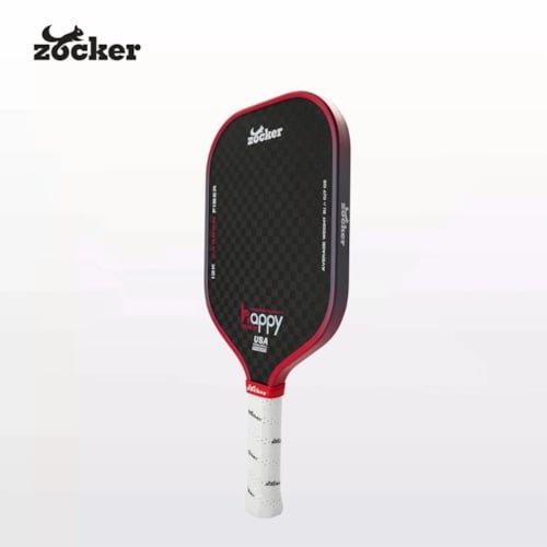 Vợt Pickleball Zocker Happy HP3 Premium Quality - Màu Đỏ Gradient
