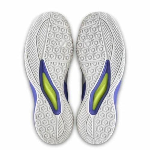 Giày Pickleball Wilson Rush Pro Ace Omni - WRS339210 - Màu Trắng Xanh 