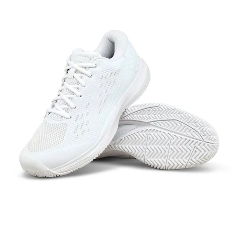 Giày Pickleball Wilson Rush Pro Ace Omni - WRS332710U  - Màu Trắng