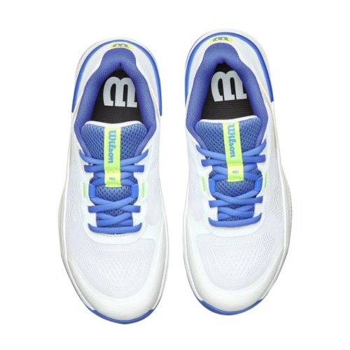 Giày Pickleball Wilson Intrigue Pro OMNI- WRS339230 - Màu Trắng Xanh