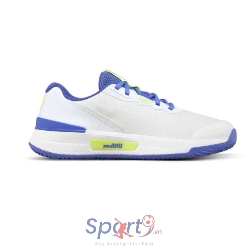 Giày Pickleball Wilson Intrigue Pro OMNI- WRS339230 - Màu Trắng Xanh