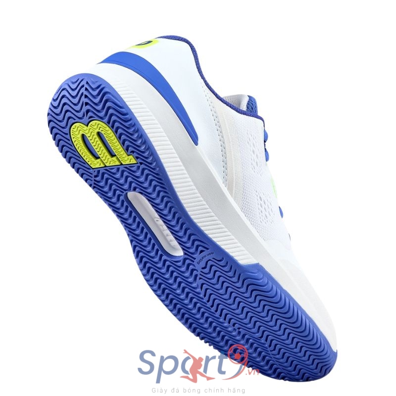 Giày Pickleball Wilson Intrigue Pro OMNI- WRS339230 - Màu Trắng Xanh