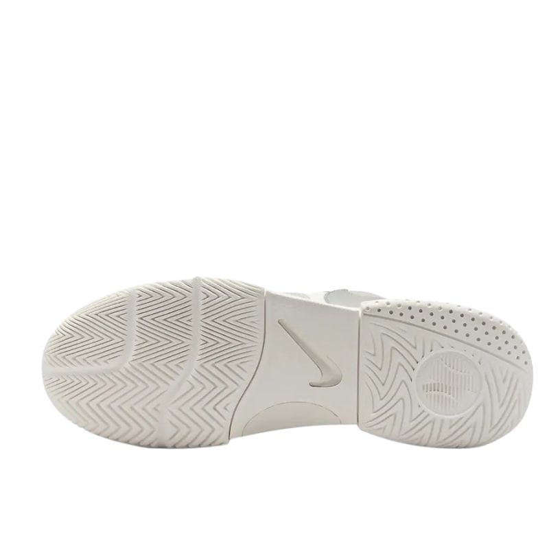 Giày Pickleball Nike Court Lite 4 PRM - FZ1220-001 - Màu Trắng Xám