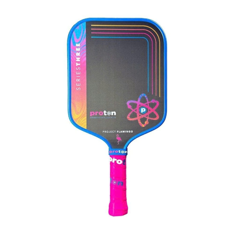 Vợt Pickleball Proton Series 3 Project Flamingo Widebody - Màu Xanh