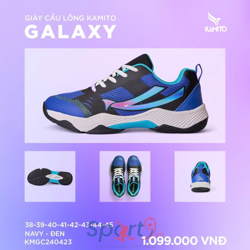 Giày Kamito Kamito Galaxy - KMGC240423 - Xanh Navy