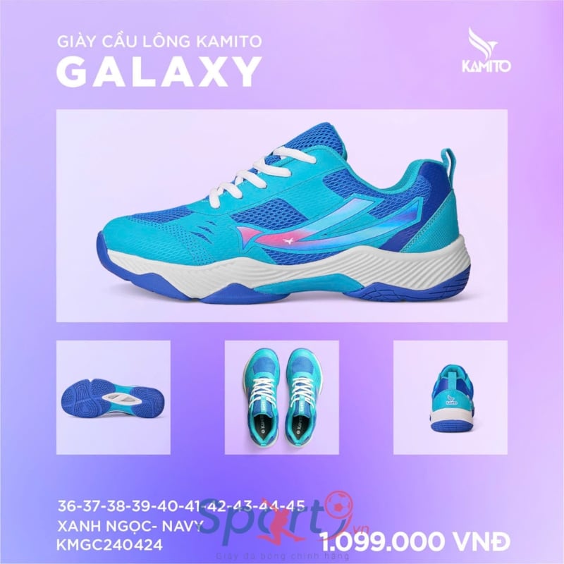 Giày Kamito Kamito Galaxy - KMGC240424 - Xanh Ngọc