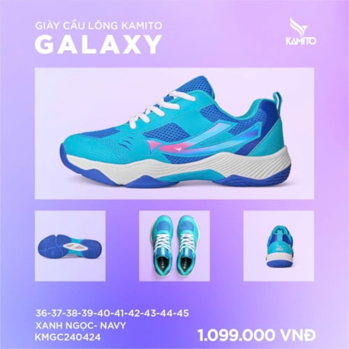 Giày Kamito Kamito Galaxy - KMGC240424 - Xanh Ngọc