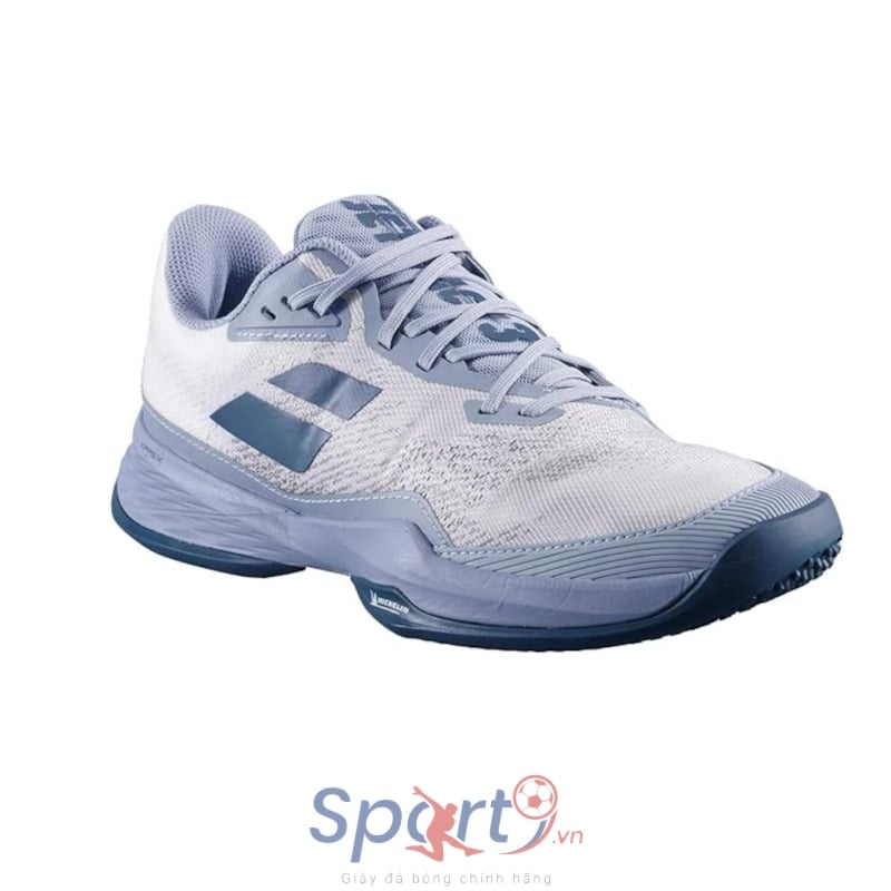 Giày Pickleball Babolat Jet Mach 3 Sand Glass Men - Xanh Xám - 3A0S25B627-1107
