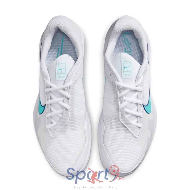 Giày Pickleball Nike Court Air Zoom Vapor Pro - CZ0220-141 - Trắng/Xanh Mint