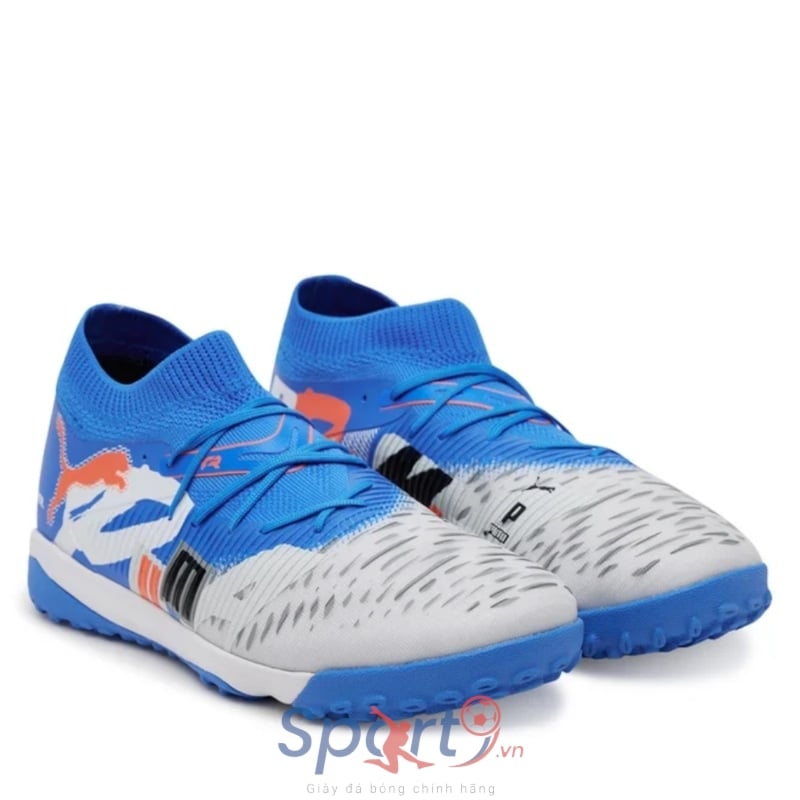 Puma Future 8 Match Forever TT - Xanh/Trắng - 108425 01