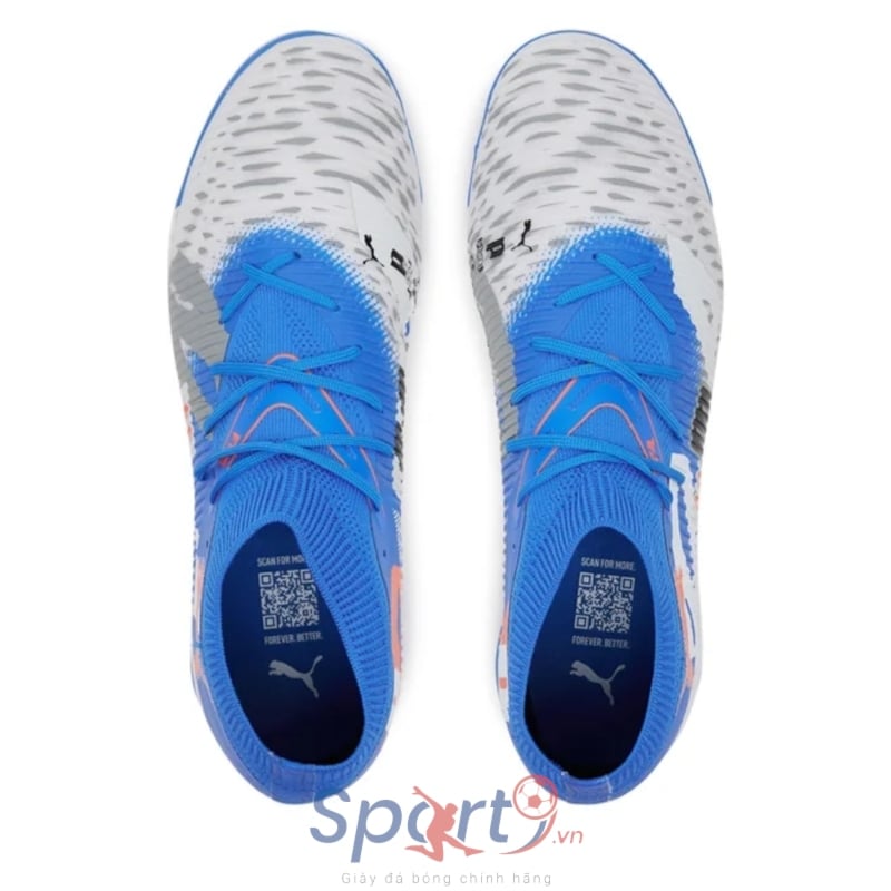 Puma Future 8 Match Forever TT - Xanh/Trắng - 108425 01