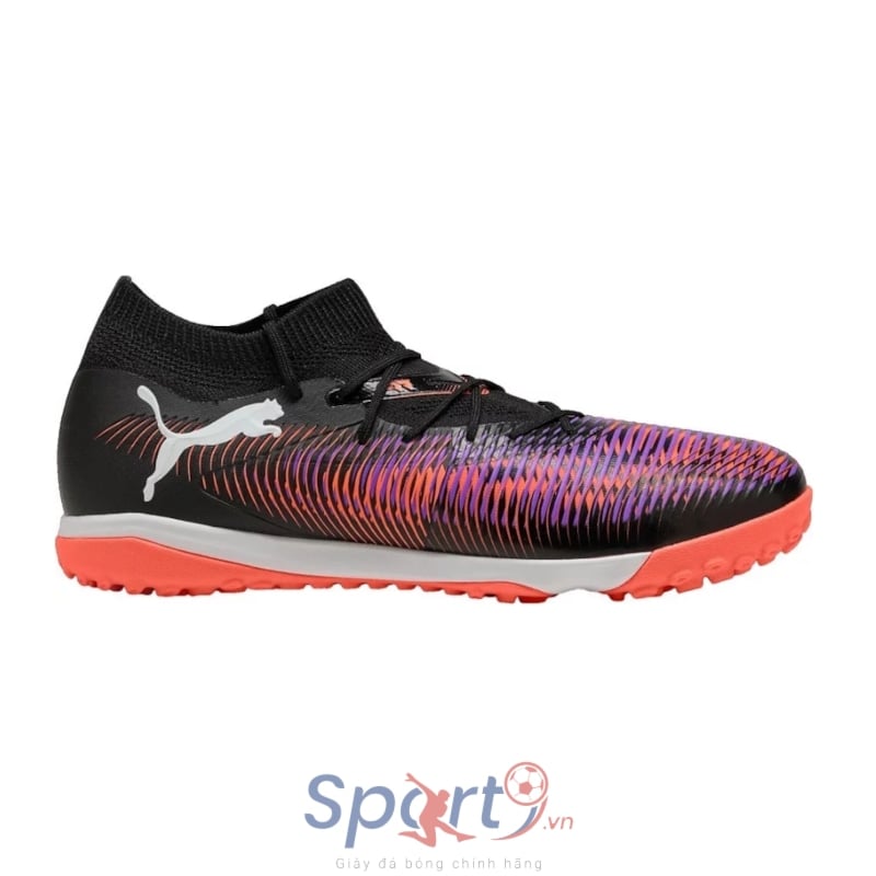 Puma Future 8 Match TT - Đen/Tím/Cam - 108370 01