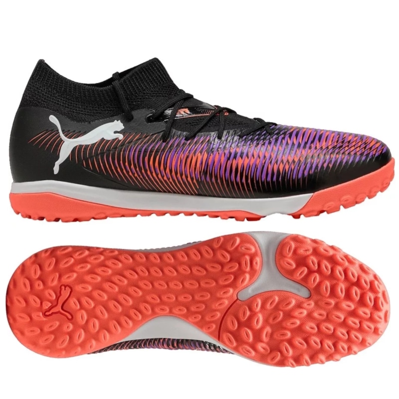 Puma Future 8 Match TT - Đen/Tím/Cam - 108370 01