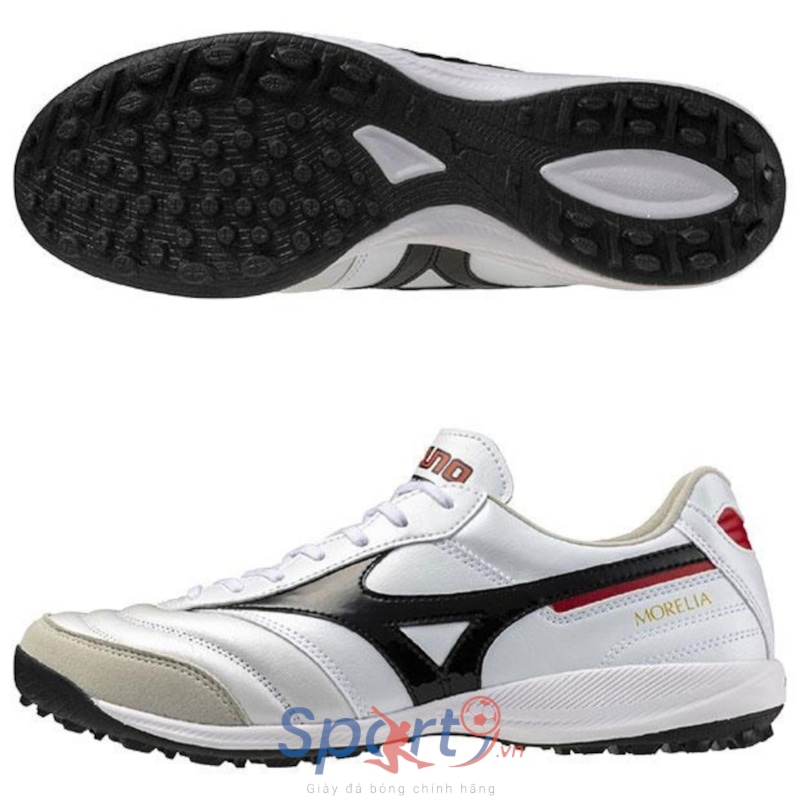 Mizuno Morelia Sala Elite TF - Màu Trắng/Đen - Q1GB251209