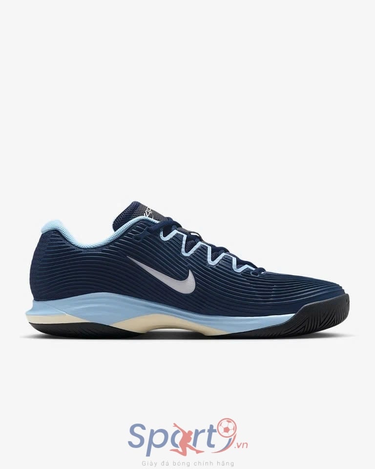 Giày Pickleball Nike Zoom Vapor 12 HC - FV5552-402 - Đen Xanh Than