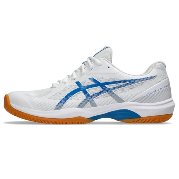 Giày Pickleball Asics Court Hunter FF - 1071A111-102 -  Trắng/Xanh/Nâu