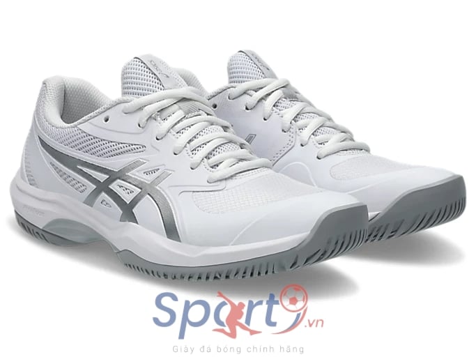 Giày Pickleball Asics Game FF - 1042A281-101 - Trắng/Bạc