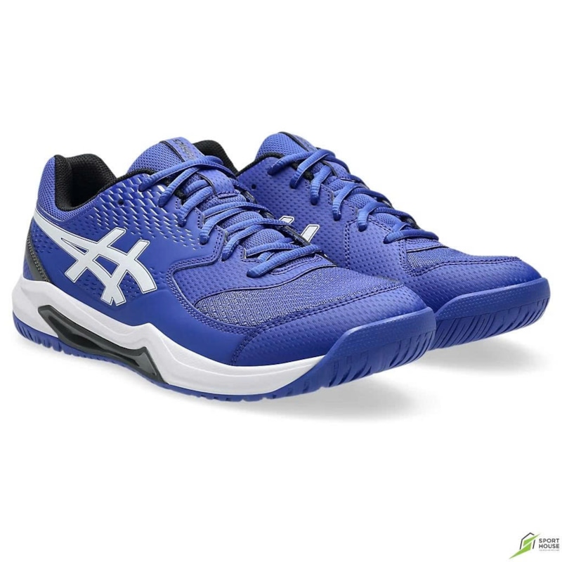 Giày Pickleball Asics Gel Dedicate 8 - 1041A408-402 - Màu Xanh Đậm