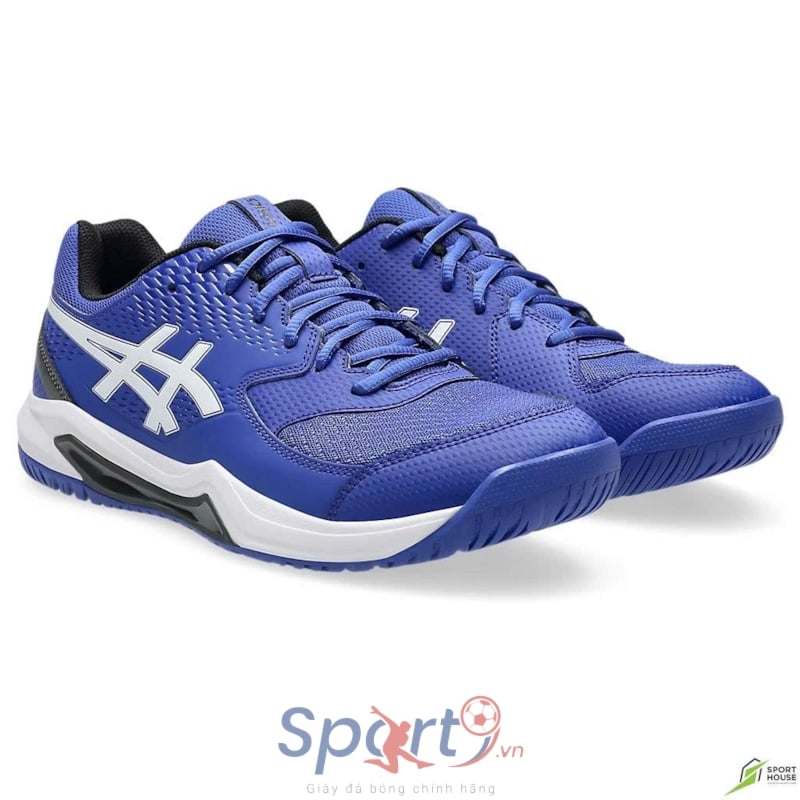 Giày Pickleball Asics Gel Dedicate 8 - 1041A408-402 - Màu Xanh Đậm