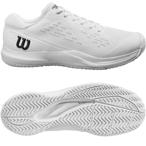 Giày Pickleball Wilson Rush Pro Ace - WRS332710 - Màu Trắng