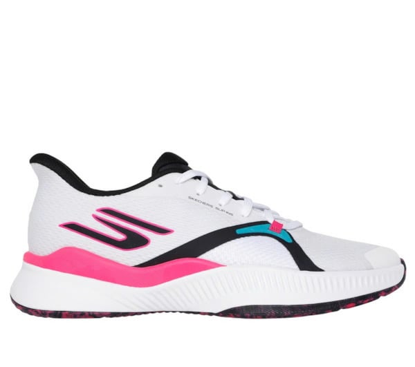 Giày Pickleball Skechers State Champ - 246117/WMLT - Trắng/Hồng