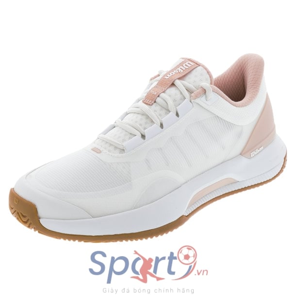 Giày Pickleball Wilson Intrigue Tour - WRS337030 - Trắng/Hồng/Nâu