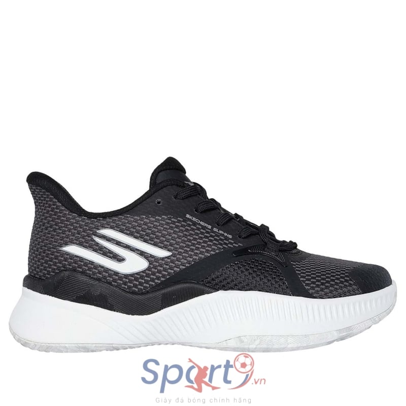 Giày Pickleball Skechers State Champ - 172117/BKW - Màu Đen