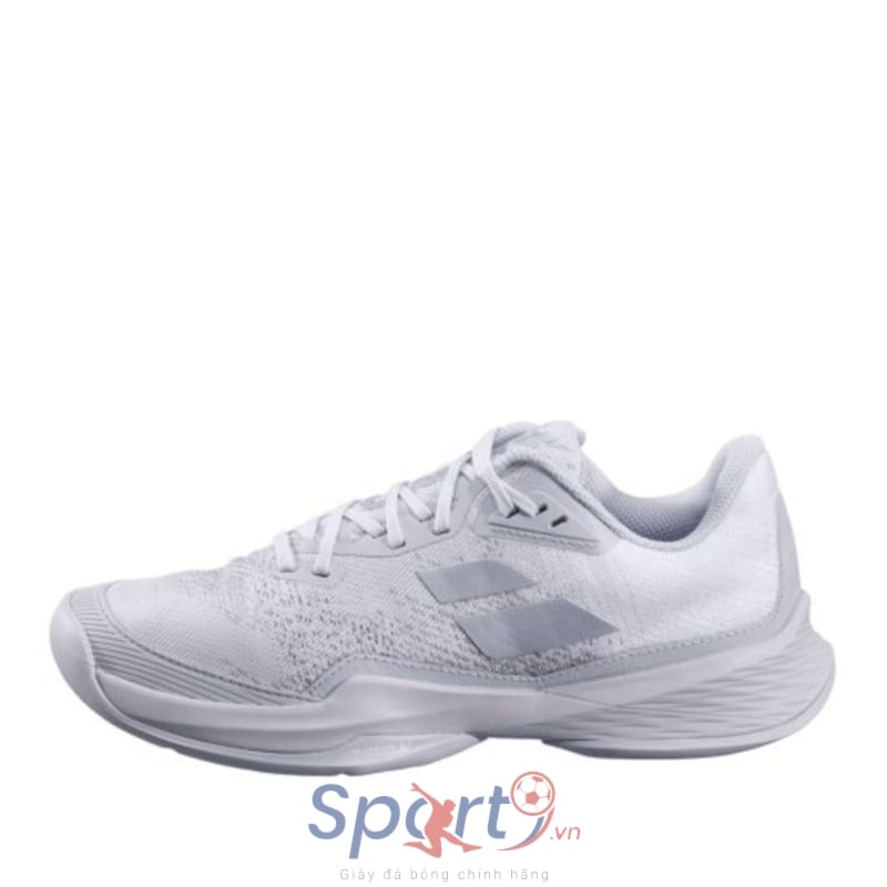 Giày Pickleball Babolat Jet Mach 3 AC - 3A1S25B630-1072 - Trắng/Bạc