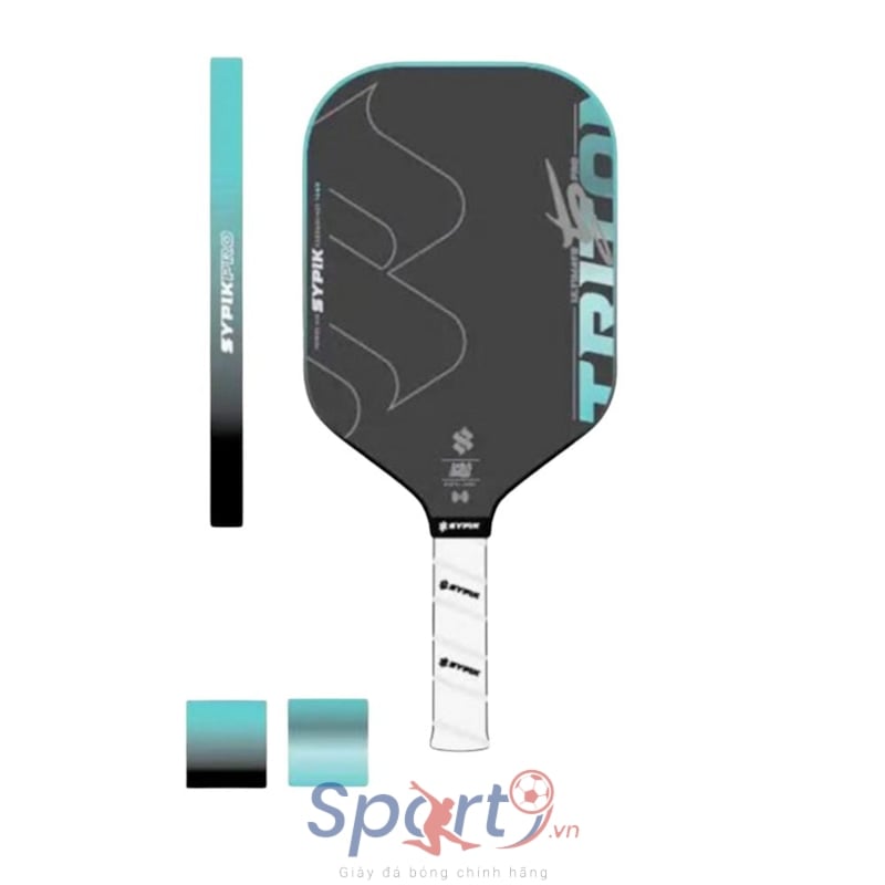 Vợt Pickleball Sypik Pro Tour Ultimate Triton 5 - Màu Xanh Ngọc