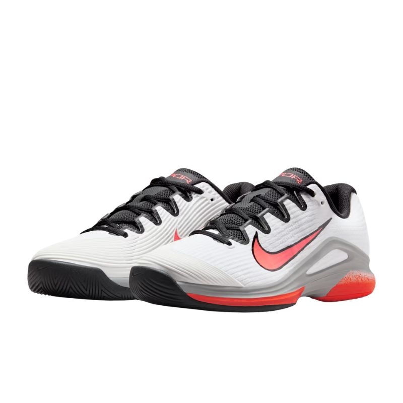 Giày Pickleball Nike Zoom Vapor 12 HC - HV1449-100 - Trắng/Cam/Đen