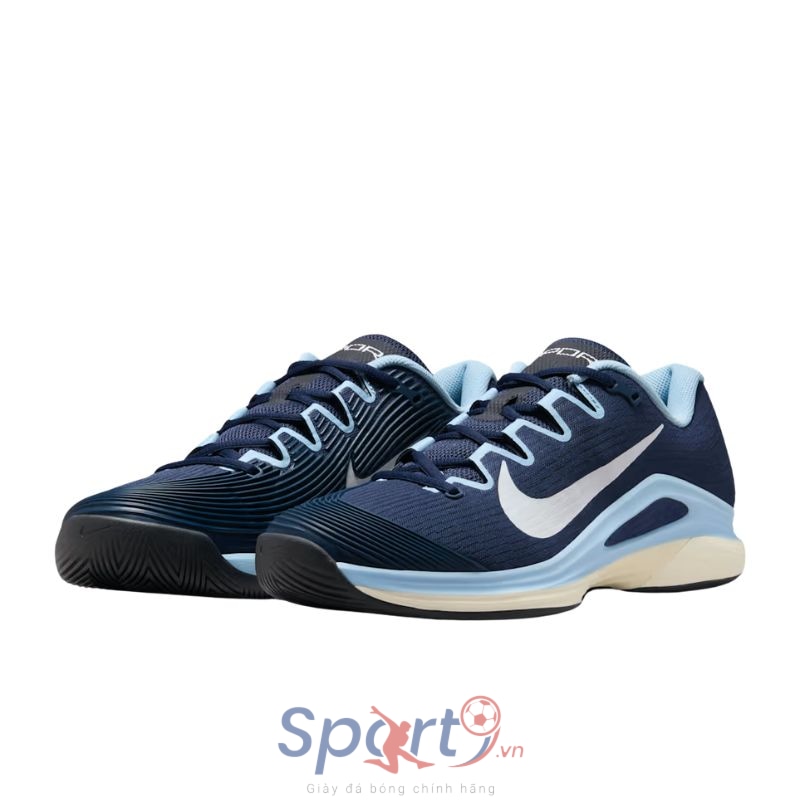 Giày Pickleball Nike Zoom Vapor 12 HC - FV5552-402 - Đen Xanh Than