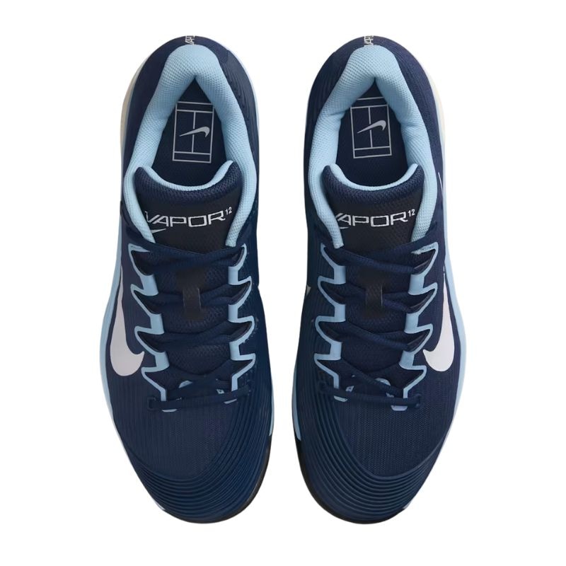 Giày Pickleball Nike Zoom Vapor 12 HC - FV5552-402 - Đen Xanh Than