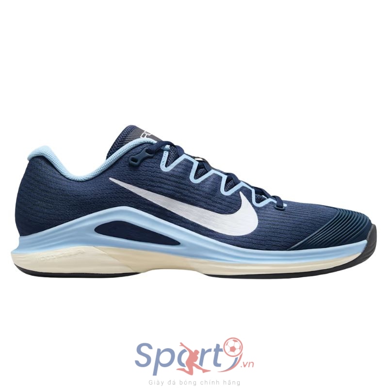 Giày Pickleball Nike Zoom Vapor 12 HC - FV5552-402 - Đen Xanh Than