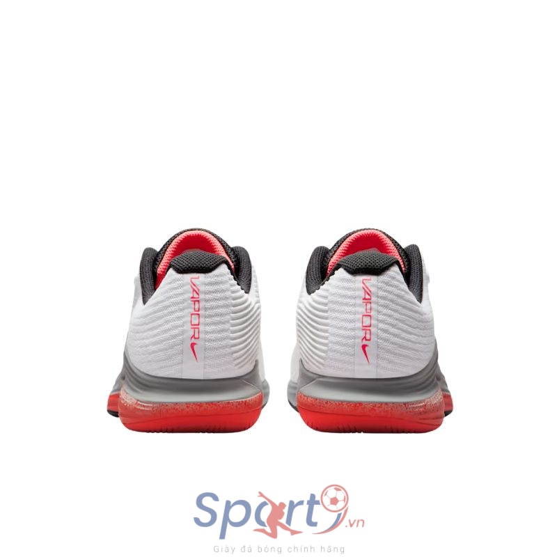 Giày Pickleball Nike Zoom Vapor 12 HC - IB2534-100 - Trắng/Cam/Đen