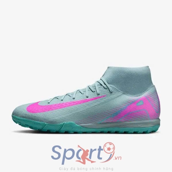 Nike Zoom Mercurial Superfly 10 Academy TF - Màu Xám Hồng - FQ8331-301
