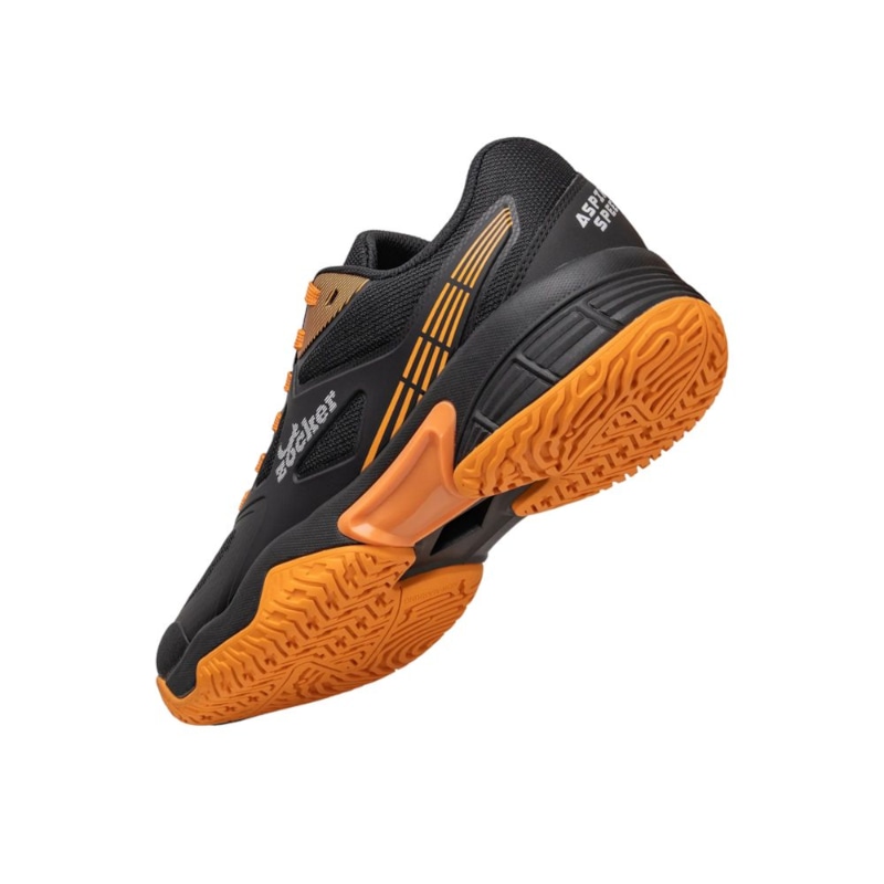 Giày Pickleball Zocker Aspire Speed - Đen/Cam