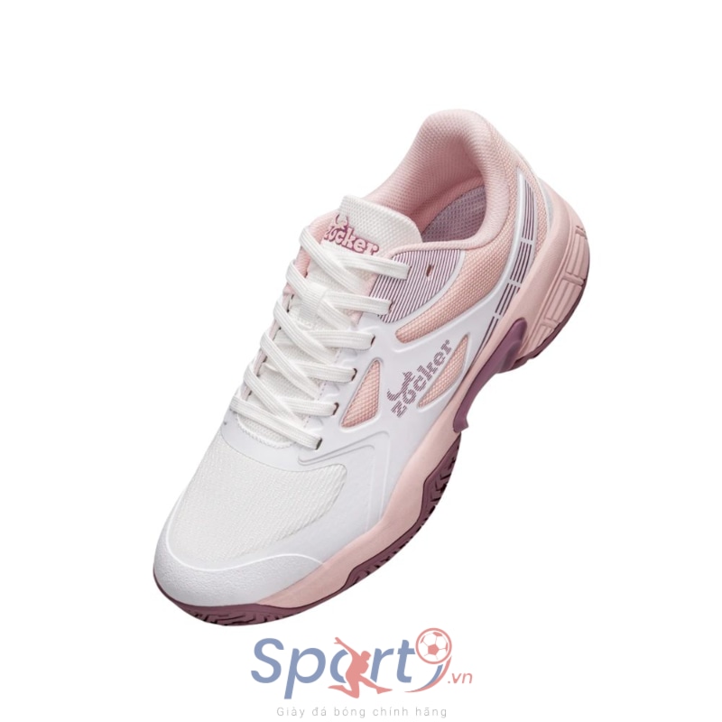 Giày Pickleball Zocker Aspire Speed - Trắng/Hồng