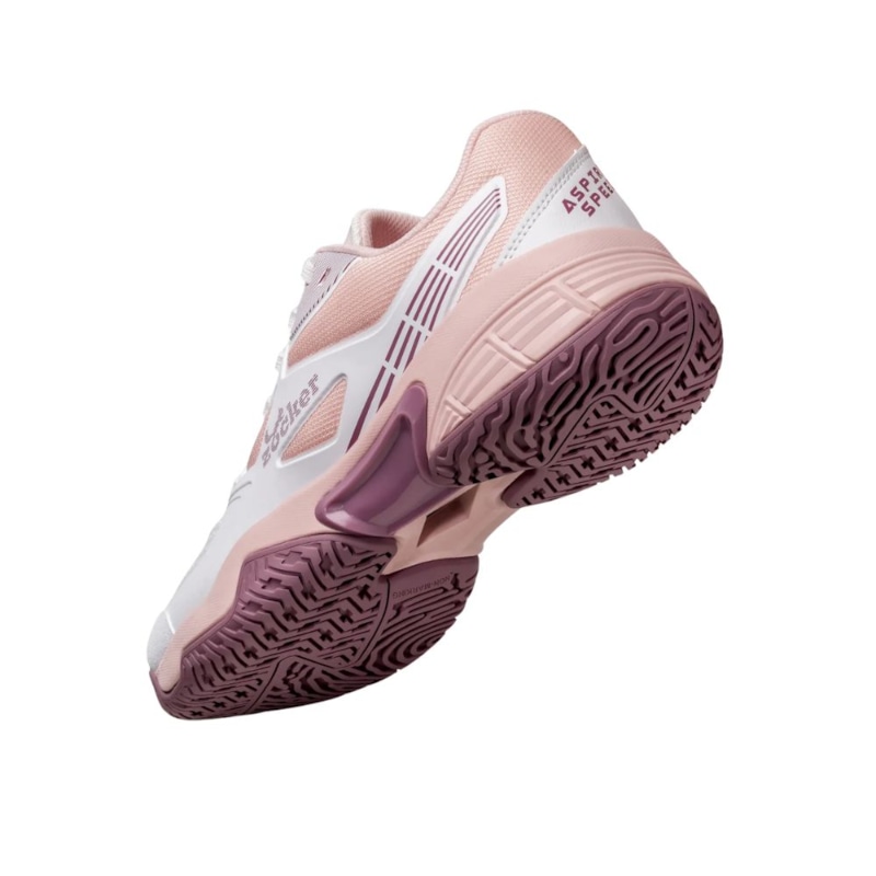 Giày Pickleball Zocker Aspire Speed - Trắng/Hồng