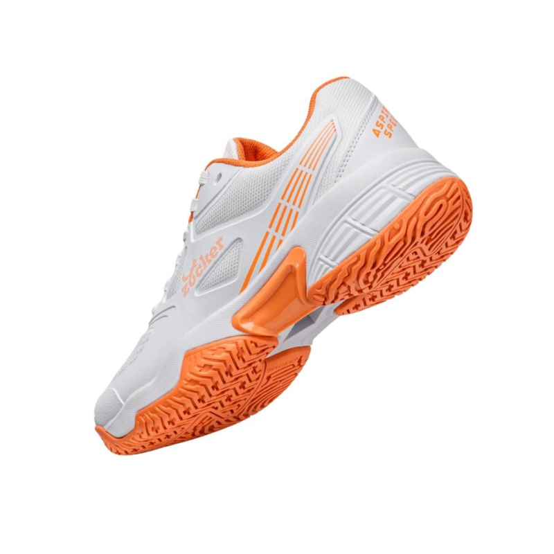 Giày Pickleball Zocker Aspire Speed - Trắng/Cam