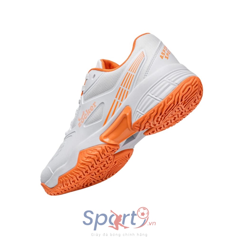 Giày Pickleball Zocker Aspire Speed - Trắng/Cam