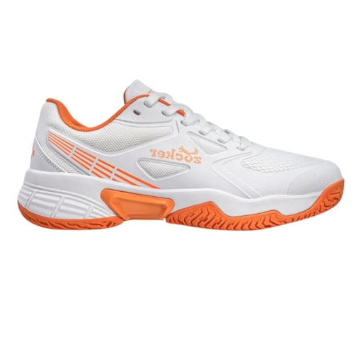 Giày Pickleball Zocker Aspire Speed - Trắng/Cam