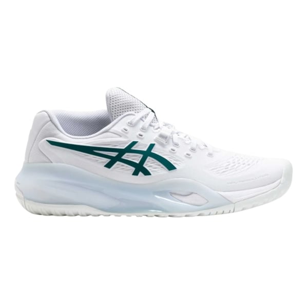 Giày Pickleball Asics Gel Resolution X - 1042A279-103 - Trắng/Xanh Lá