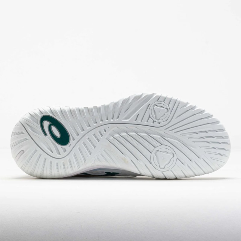 Giày Pickleball Asics Gel Resolution X - 1042A279-103 - Trắng/Xanh Lá