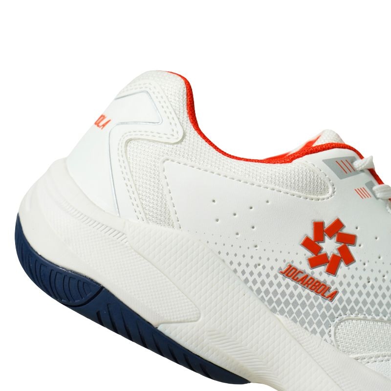 Giày Pickleball Jogarbola  Bubble J - Màu Trắng/Đỏ