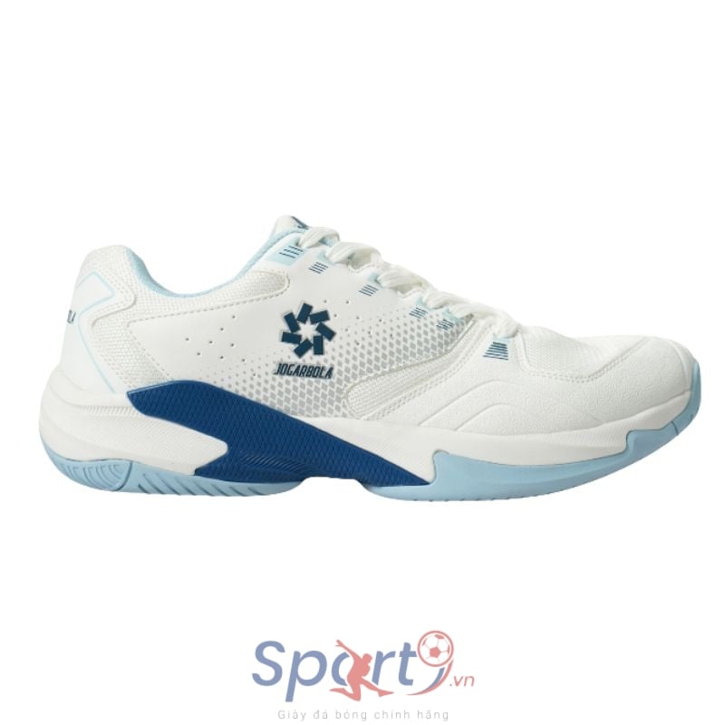 Giày Pickleball Jogarbola Nam Bubble J - Màu Trắng/Navy