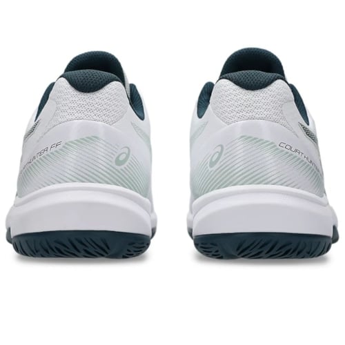 Giày Pickleball Asics Court Hunter FF - 1071A111-100 - Trắng/Xanh Đen