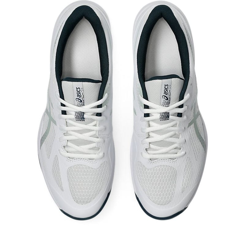 Giày Pickleball Asics Court Hunter FF - 1071A111-100 - Trắng/Xanh Đen